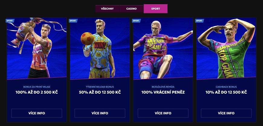 Sportovní sázení promoakce RTBet