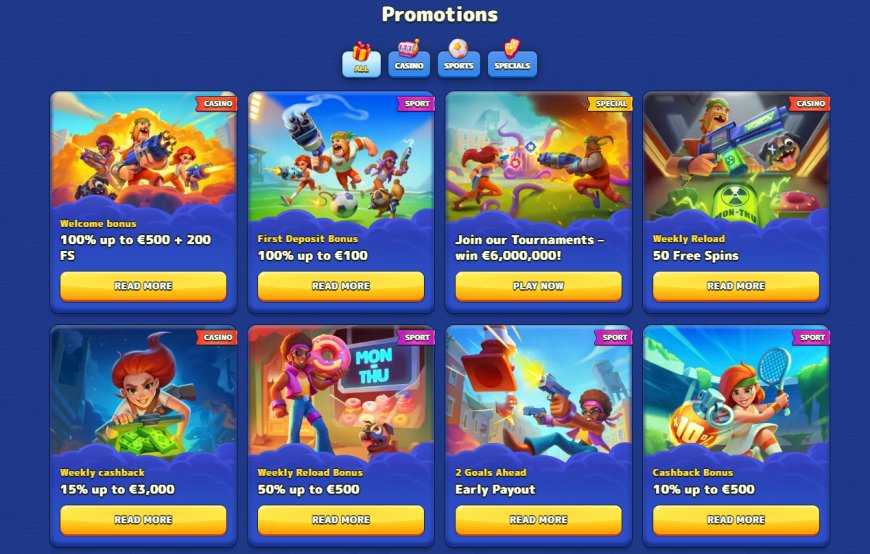 Pistolo casino bonuses